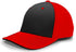 Pacific Headwear M2 Performance Contrast Flexfit® Cap (398F), Color 'BlackRedRed'